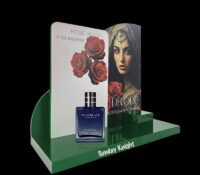 Custom acrylic perfume promotion display prop DMD-3432 Custom acrylic perfume promotion display prop