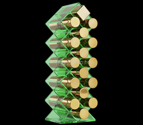 Custom acrylic stackable fish shape lipsticks tower