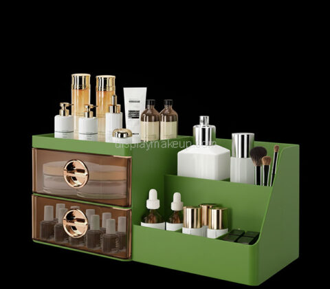 Custom acrylic bathrooms skincare makeup holder box