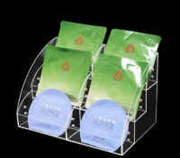 Custom acrylic beauty stores facial mask display holder DMD-3438 Custom acrylic beauty stores facial mask display holder