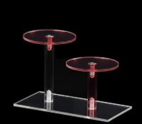 Custom acrylic beauty stores display plated holders DMD-3439 Custom acrylic beauty stores display plated holders