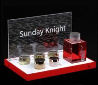 Custom acrylic boutiques skincare makeup display prop DMD-3445 Custom acrylic boutiques skincare makeup display prop
