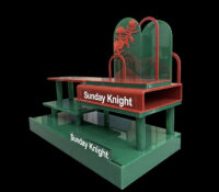 Custom acrylic boutiques makeup display prop DMD-3450 Custom acrylic boutiques makeup display prop