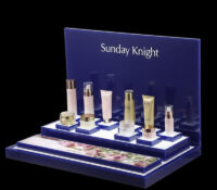 Custom acrylic boutiques skincare LED display prop DMD-3452 Custom acrylic boutiques skincare LED display prop