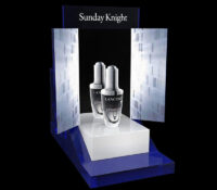 Custom acrylic boutiques perfume skincare display prop DMD-3453 Custom acrylic boutiques perfume skincare display prop