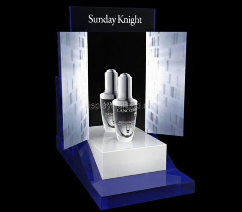 Custom acrylic boutiques perfume skincare display prop