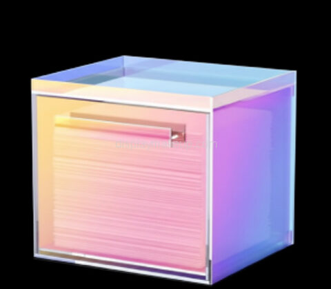 Custom acrylic disposable facial towel organizer