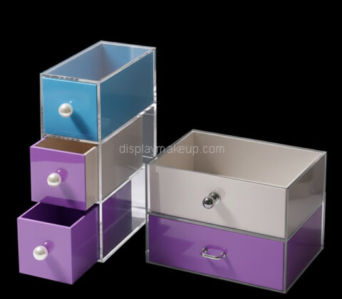 Custom acrylic beauty skincare drawers organizer