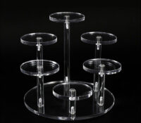 Custom acrylic boutique makeup display holders DMD-3461 Custom acrylic boutique makeup display holders