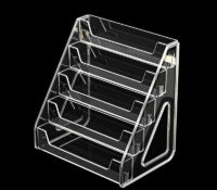 Custom acrylic boutique 5 tiers beauty display holders DMD-3462 Custom acrylic boutique 5 tiers beauty display holders