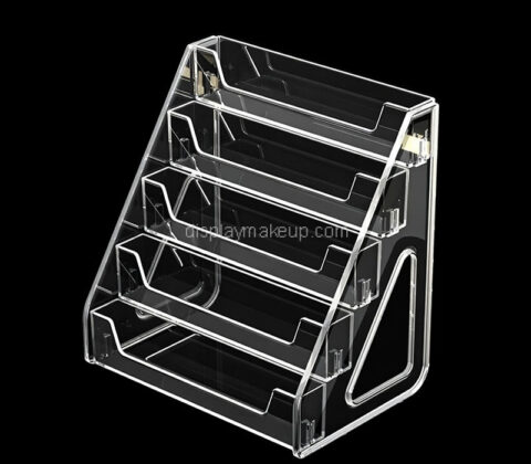 Custom acrylic boutique 5 tiers beauty display holders