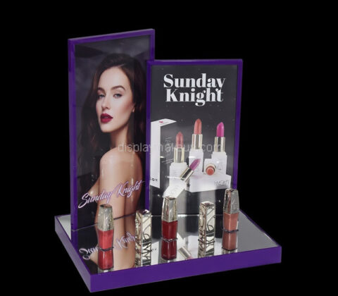 Custom plexiglass lipgloss beauty display prop