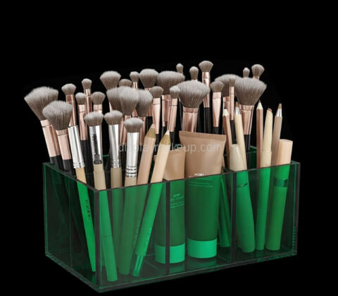 Custom acrylic 6-slots beauty brushes holder