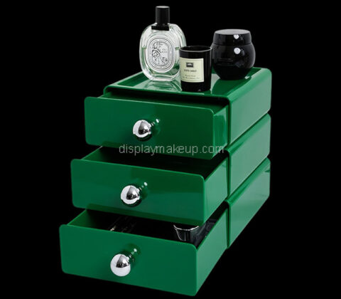 Custom acrylic stackable beauty drawers organizer