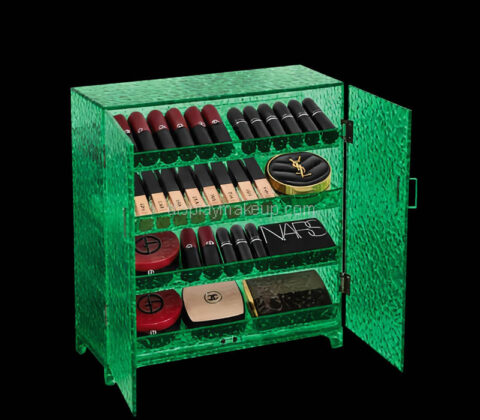 Custom acrylic 4 tiers cosmetic organizer box