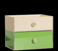 Custom acrylic skincare beauty drawer box DMO-1328 Custom acrylic skincare beauty drawer box