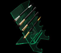 Custom plexiglass retail makeup brushes display rack DMD-3481 Custom plexiglass retail makeup brushes display rack