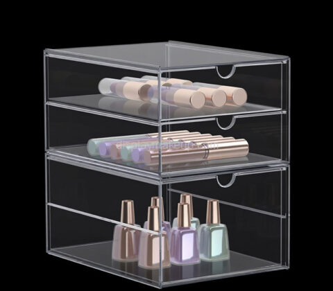 Custom acrylic stackable skincare beauty drawers organizer