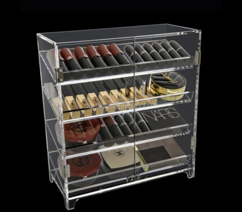 Custom acrylic multi tiers skincare beauty organizer