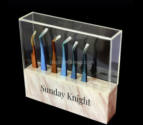 Custom acrylic eyelash extension tweezer box