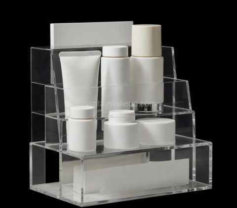 Custom acrylic dressing table makeup holder