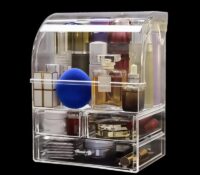 Custom acrylic luxury skincare beauty organizer DMO-1348 Custom acrylic luxury skincare beauty organizer