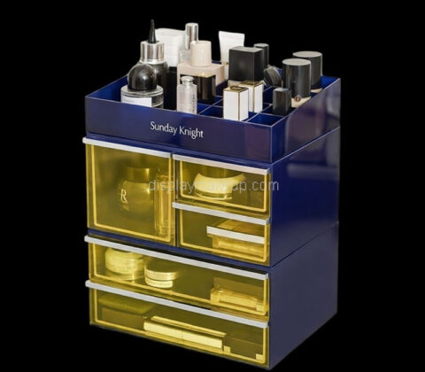 Custom acrylic skincare makeup organizer box