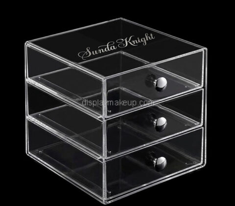 Custom acrylic makeup skincare drawers organizer