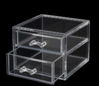 Custom acrylic beauty skincare drawers box DMO-1367 Custom acrylic beauty skincare drawers box