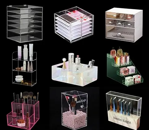 Acrylic Makeup Organizer