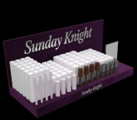 Custom acrylic lipgloss essential oils display stand DMD-3517 Custom acrylic lipgloss essential oils display stand