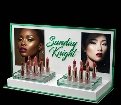 Custom acrylic exhibition lipsticks display stand