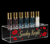 Custom acrylic essential oil display stand holder DMD-3519 Custom acrylic essential oil display stand holder
