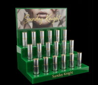 Custom acrylic 3 tiers lipgloss display riser stand DMD-3523 Custom acrylic 3 tiers lipgloss display riser stand