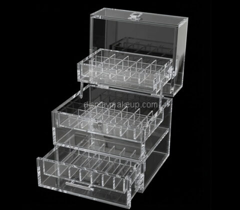 Custom acrylic essential oils drawers organizer box
