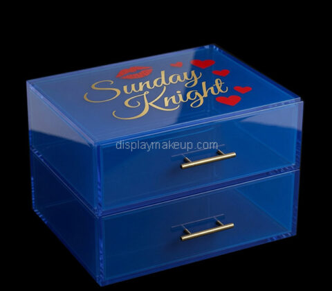 Custom acrylic essential oil lipgloss drawers box