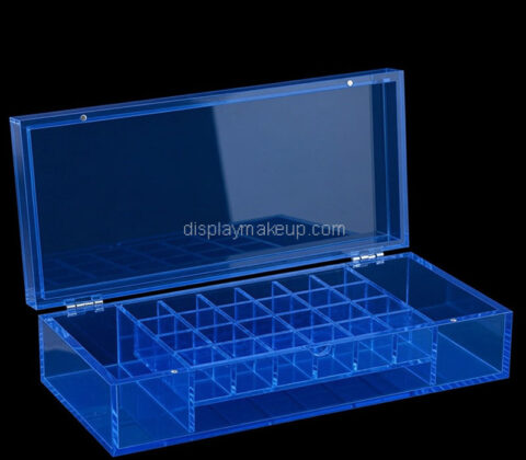 Custom acrylic essential oil makeup box with magnetic lid