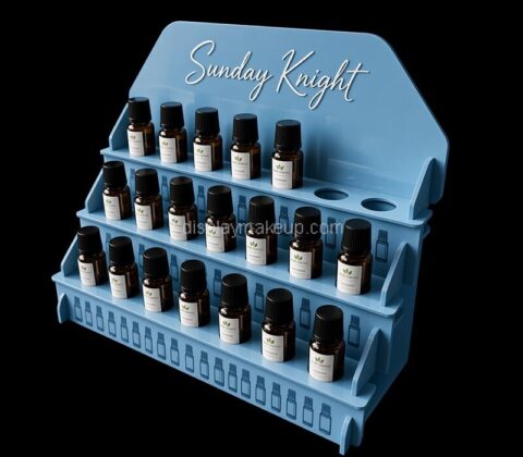 Custom acrylic essential oil bottles display stand