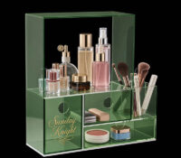 Custom acrylic skincare cosmetics drawers organizer DMO-1399 Custom acrylic skincare cosmetics drawers organizer