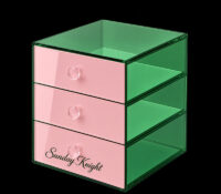 Custom acrylic dressing table makeup drawer organizer DMO-1400 Custom acrylic dressing table makeup drawer organizer