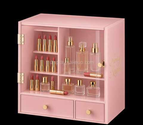 Custom acrylic lipstick perfume cabinet