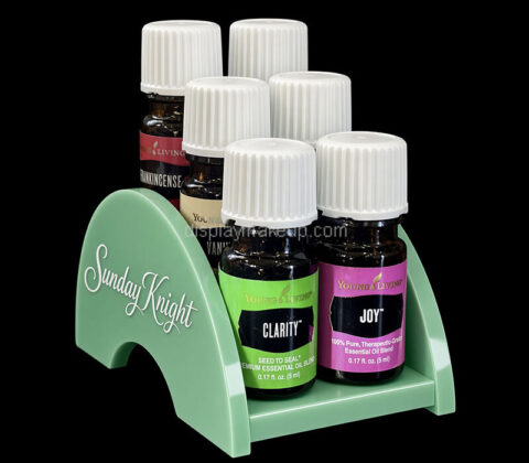 Custom acrylic essential oil display stand