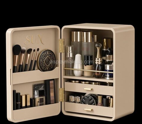 Custom acrylic luxury makeup dustproof storage box