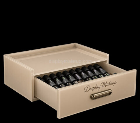 Custom acrylic essential oil drawer box