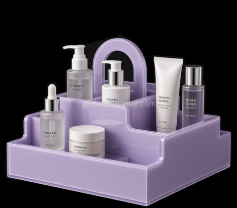 Custom acrylic skincare organizer