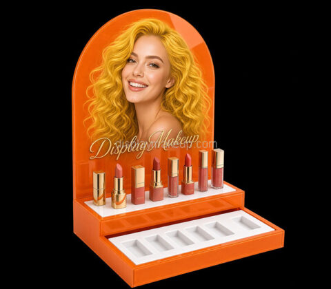 Custom retail lipstick displays