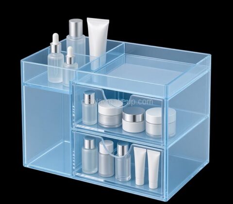Custom skincare makeup organizer box
